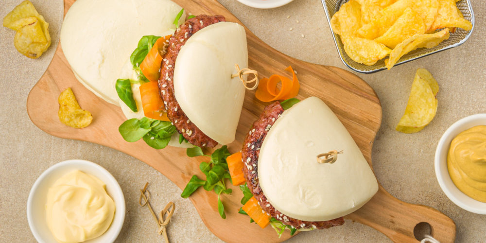 Recipe: Bao buns burger