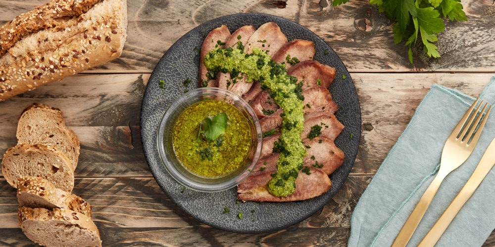 Recipe: Tongue with green sauce