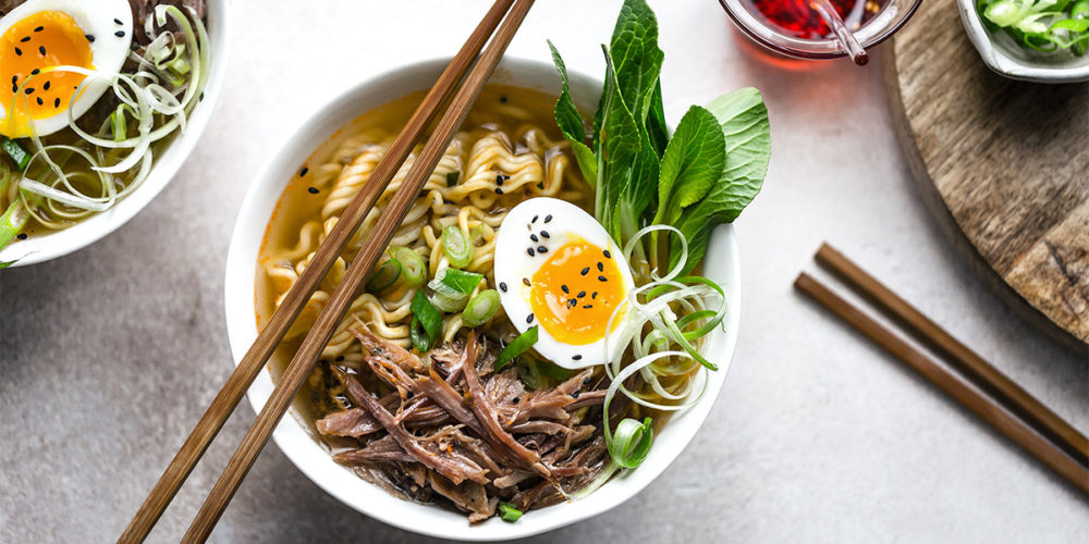 Ricetta Miso Ramen con stinco